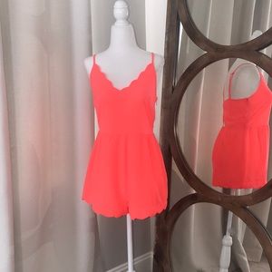 Coral Romper